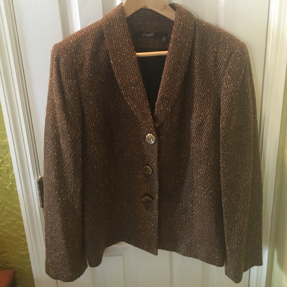Women Tweed Blazer